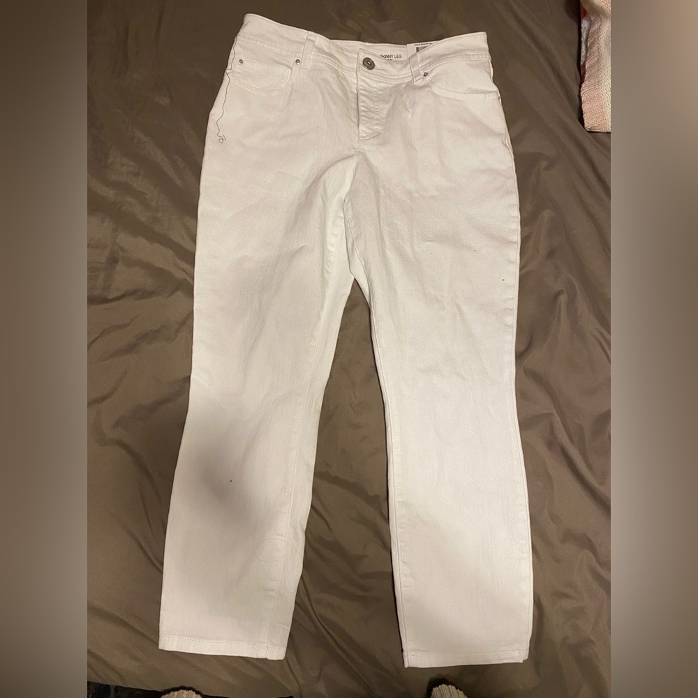 INC white jeans NEW